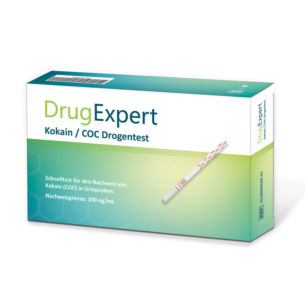 Drug Expert KOKAIN Test 1 St Teststreifen