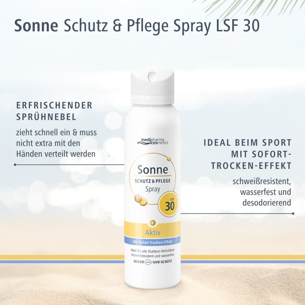 Sonnenspray SCHUTZ & PFLEGE Aktiv LSF 30 150 ml Spray