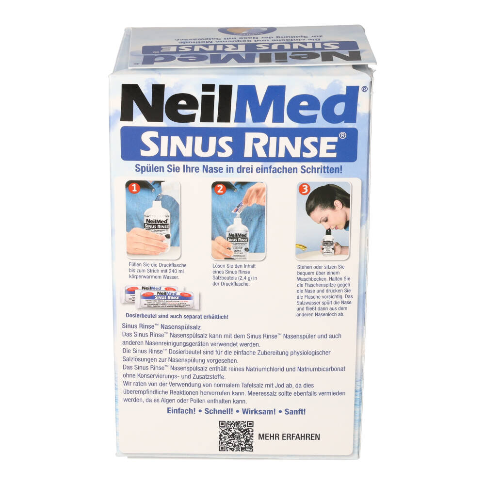 NeilMed SINUS RINSE Nasendusche 1 Packung Salz