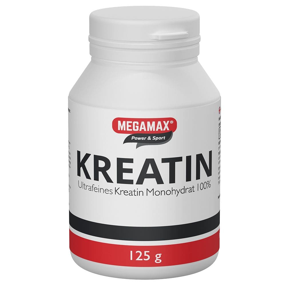 KREATIN MONOHYDRAT 100% Megamax Pulver 125 g Pulver