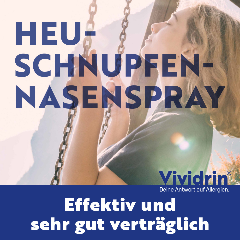 Vividrin Mometason Heuschnupfennasenspray bei starken allergischen Beschwerden 18 g Nasenspray