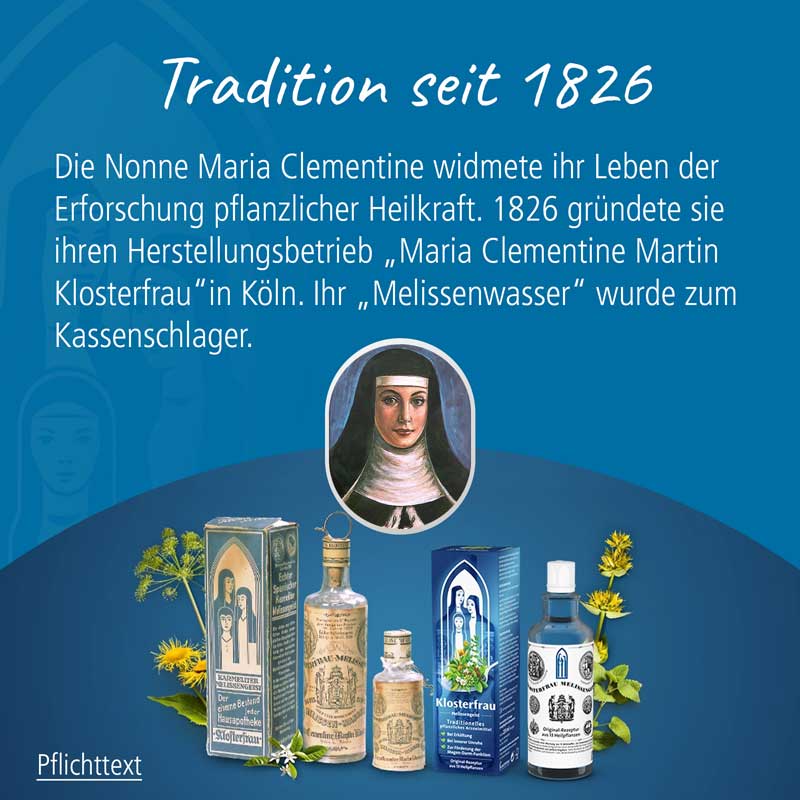 Klosterfrau Melissengeist Konzentrat 155 ml Flüssigkeit