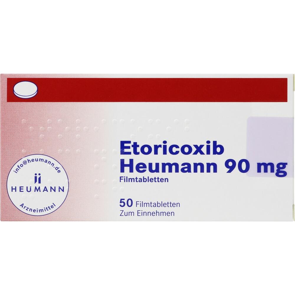 Etoricoxib Heumann 90mg 50 St Filmtabletten