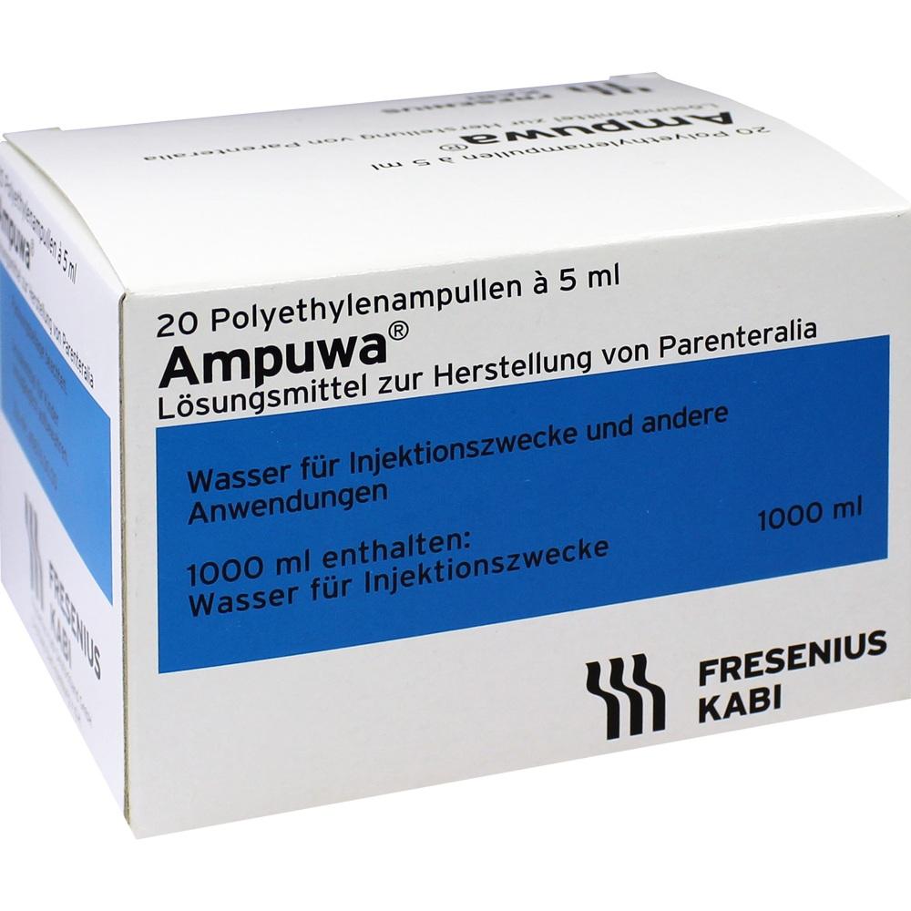 AMPUWA Plastikampullen Injektions-/Infusionslösung 20X5 ml Injektions-/Infusionslösung
