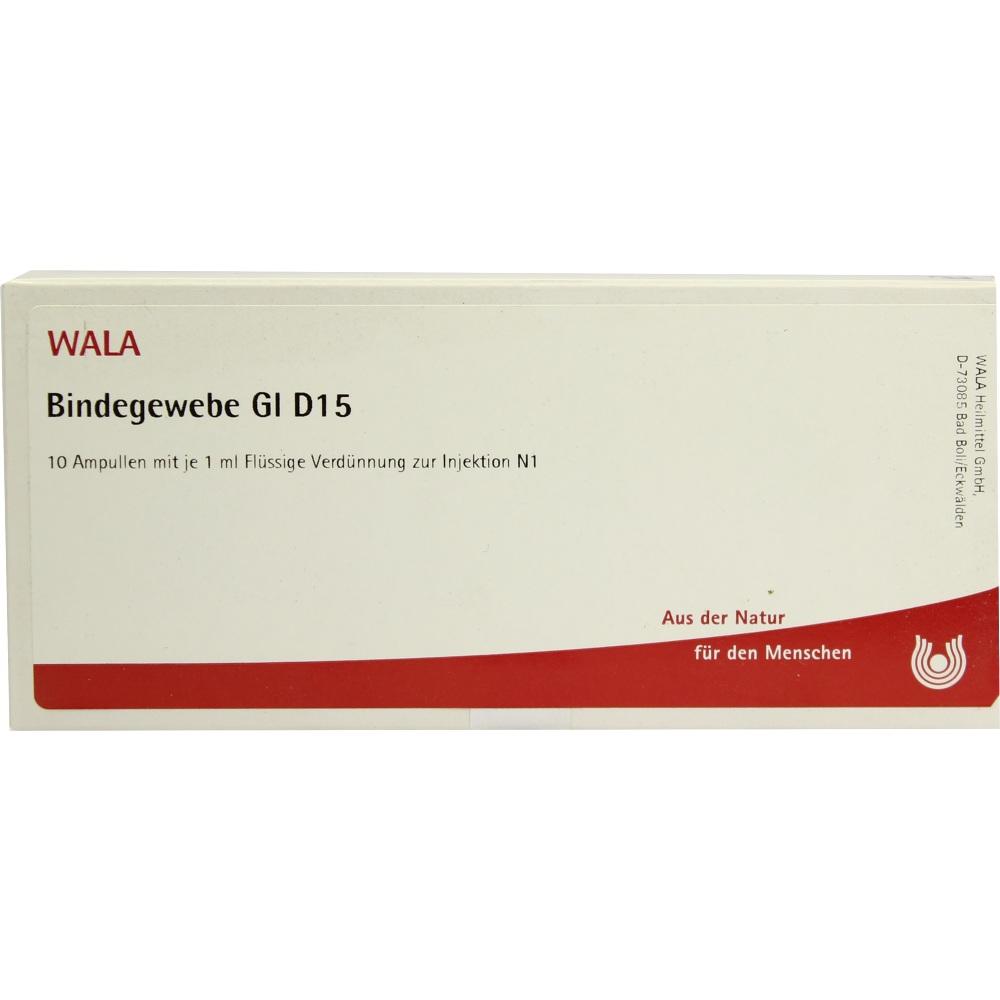 Bindegewebe GL D15 10X1 ml Ampullen