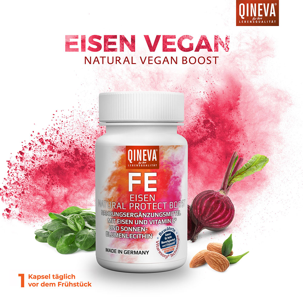 QINEVA FE EISEN 30 St Hartkapseln
