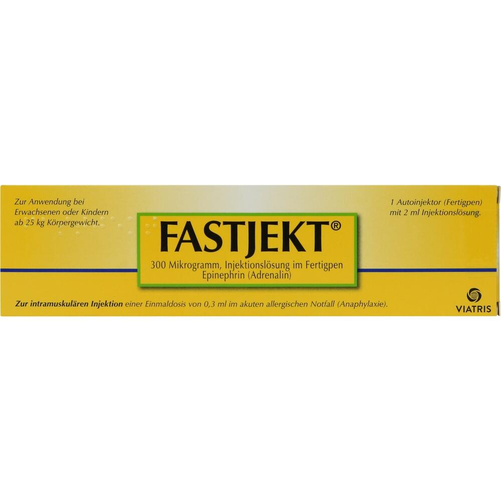 FASTJEKT Autoinjektor Inj.-Lsg.in einem Fertigpen 1 St Injektionslösung in einem Fertigpen