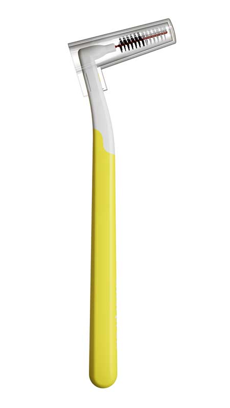 interprox plus mini gelb Interdentalbürste 6 St Zahnbürste