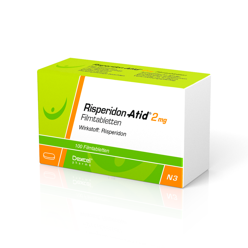 Risperidon Atid 2mg 100 St Filmtabletten