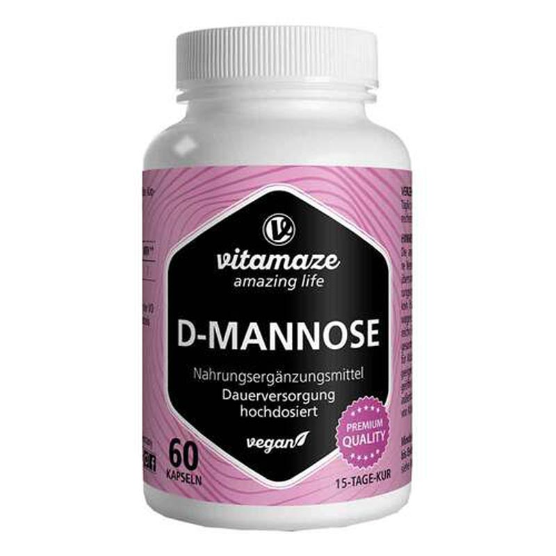 vitamaze D-MANNOSE vegan 60 St Kapseln