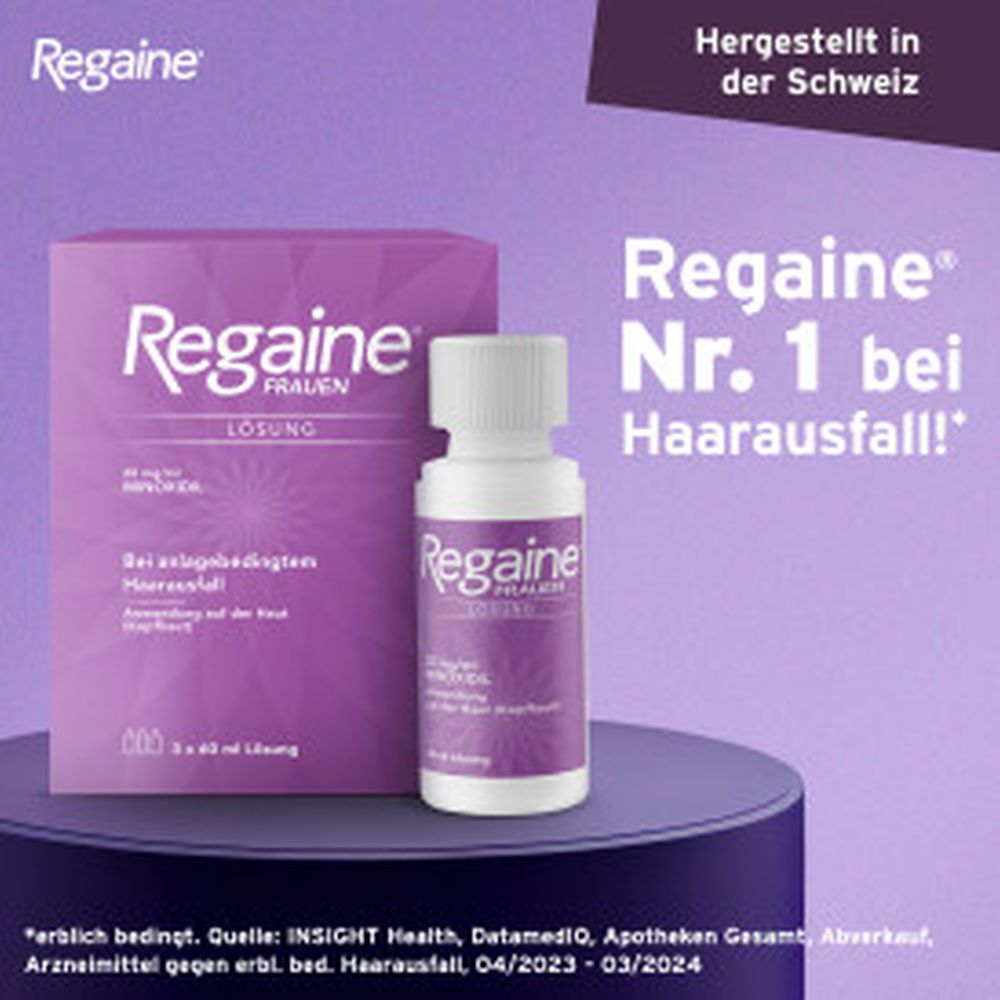 REGAINE Frauen Lösung (1 Monats Packung) bei erblich bedingtem Haarausfall