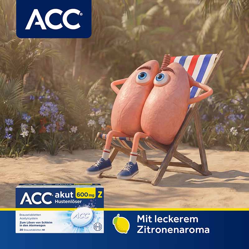 ACC akut 600 mg Z Hustenl&ouml;ser 20 St Brausetabletten