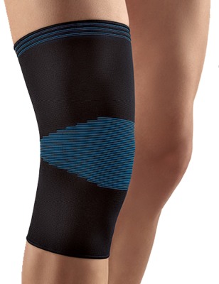 BORT ActiveColor Kniebandage x-large blau 1 St Bandage