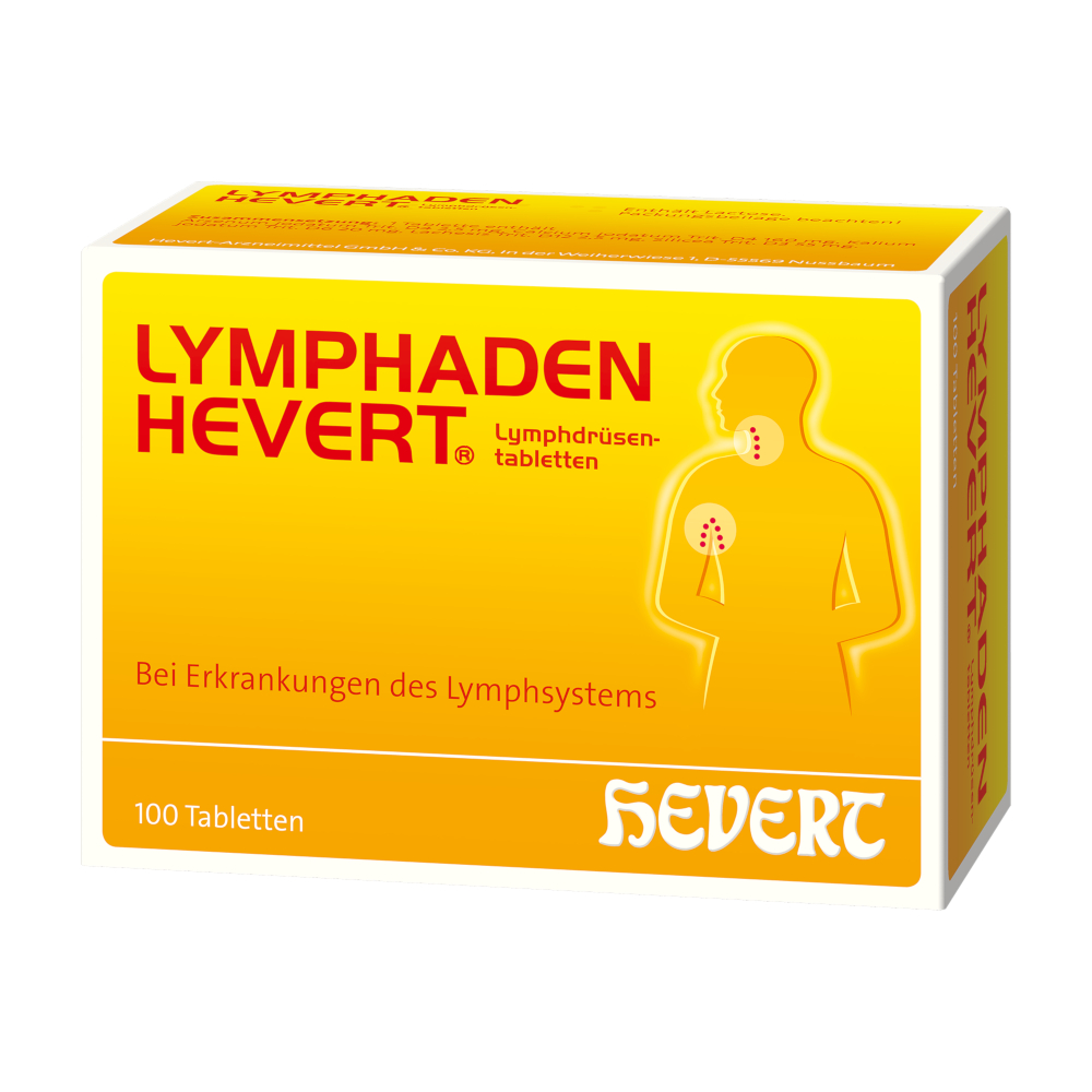 LYMPHADEN HEVERT Lymphdrüsen Tabletten 100 St Tabletten