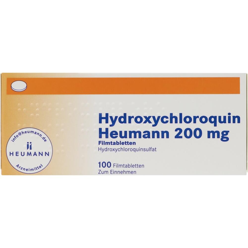 Hydroxychloroquin Heumann 200 mg 100 St Filmtabletten