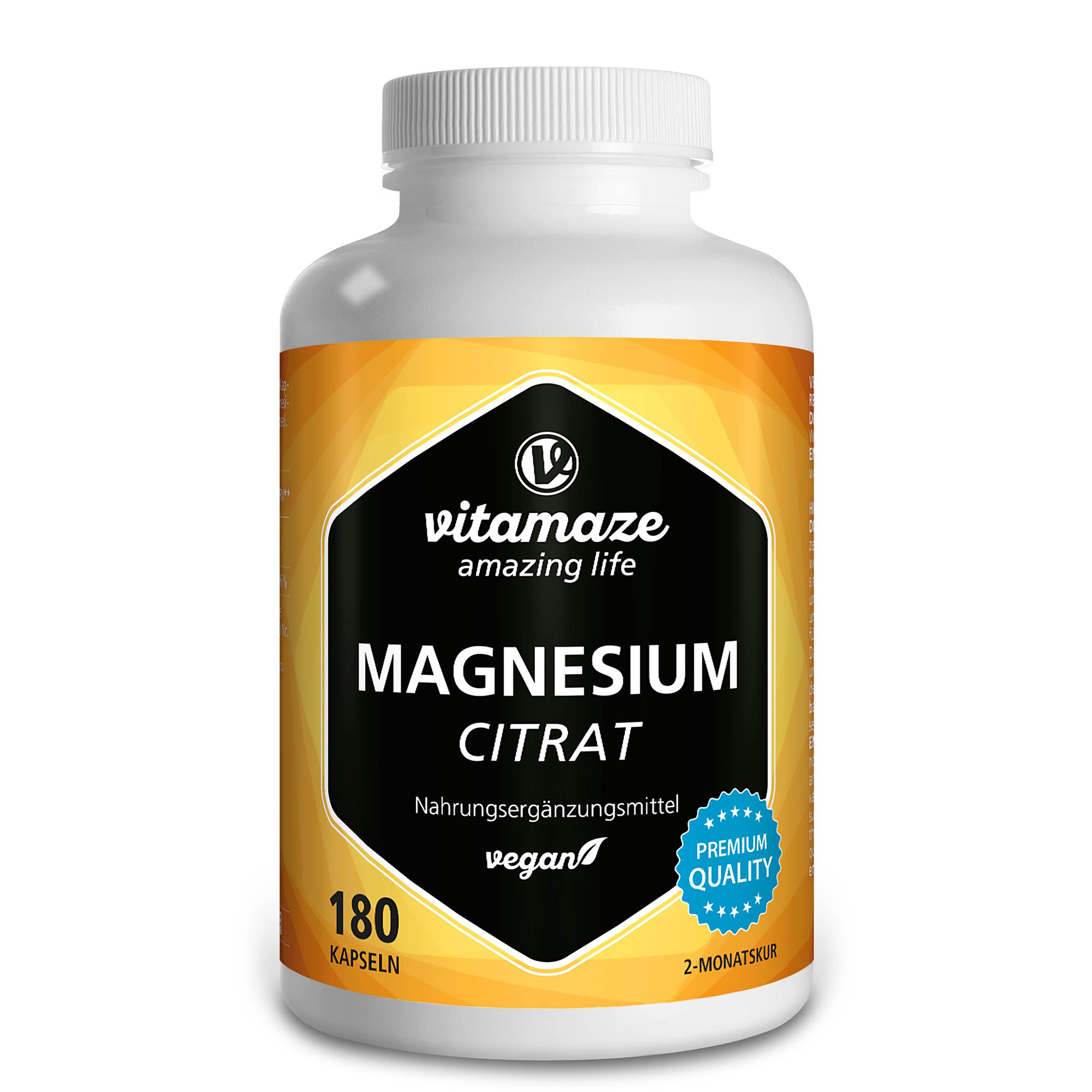 vitamaze MAGNESIUMCITRAT 360mg  180 St Kapseln