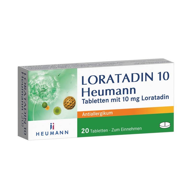 LORATADIN 10 Heumann 20 St Tabletten
