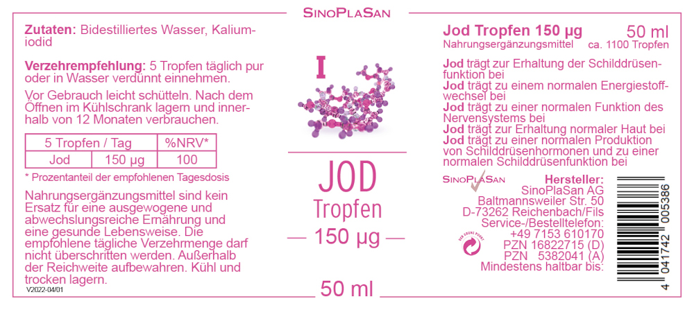 JOD Tropfen 50 ml Tropfen zum Einnehmen