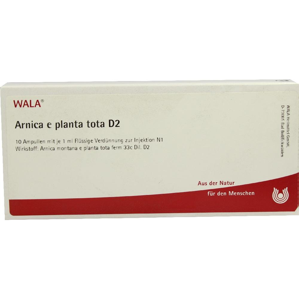 Arnica e planta tota D 2 Ampullen 10X1 ml Ampullen