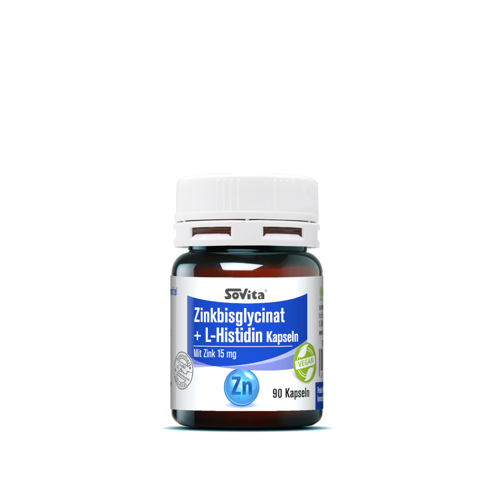 sovita Zinkbisglycinat + L-Histidin 90 St Kapseln