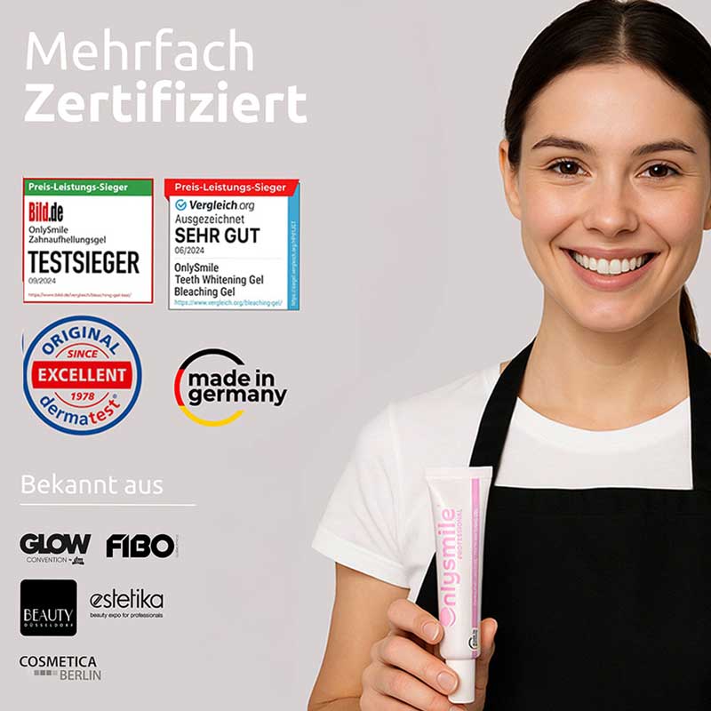 onlysmile Zahnaufhellungsgel 3 x 40 ml 3X40 ml Zahngel