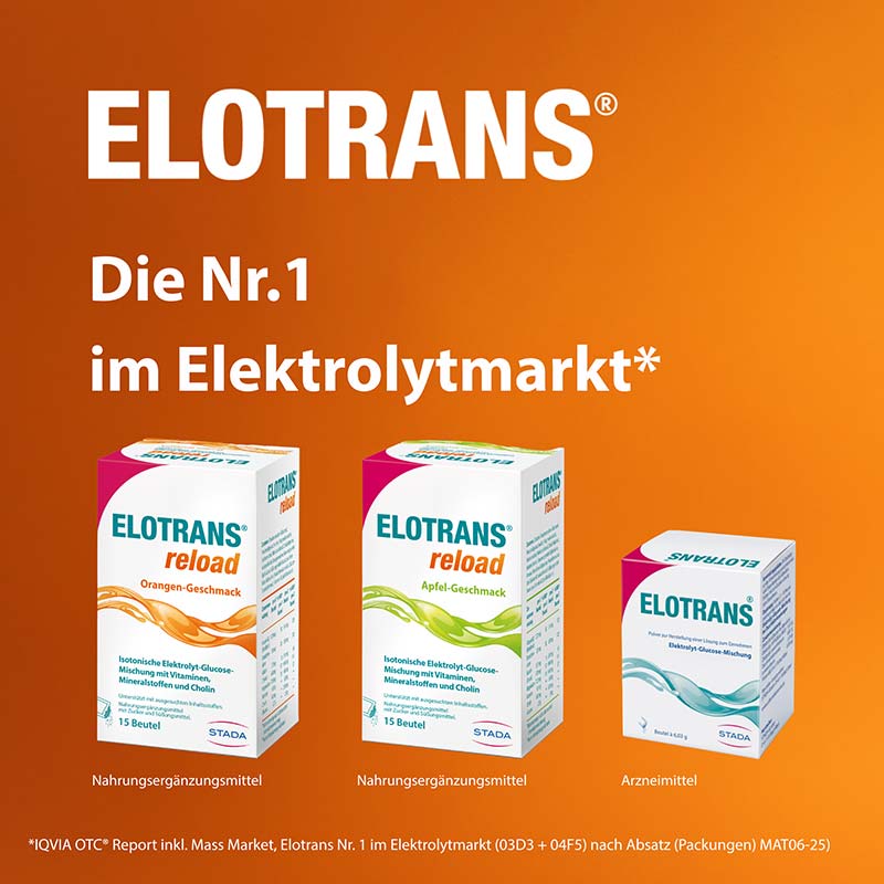 ELOTRANS reload 3er Set 3X15X7.57 g Beutel