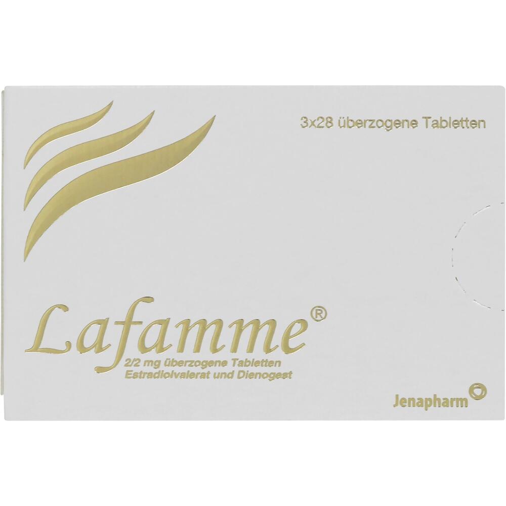 LAFAMME 2/2 mg überzogene Tabletten 3X28 St Überzogene Tabletten