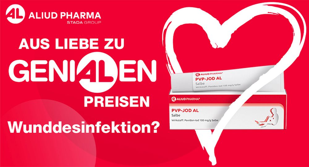 PVP-Jod AL Salbe bei Wunddesinfektion