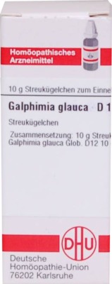 GALPHIMIA GLAUCA D 12 Globuli 10 g Globuli