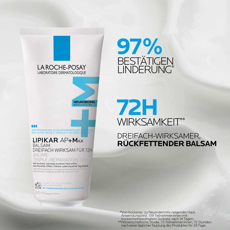 LA ROCHE-POSAY LIPIKAR AP+MAX BALSAM 200 ml Creme