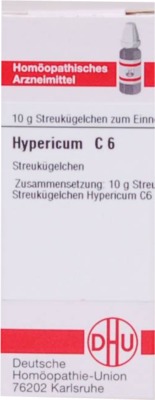 HYPERICUM C 6 Globuli 10 g Globuli