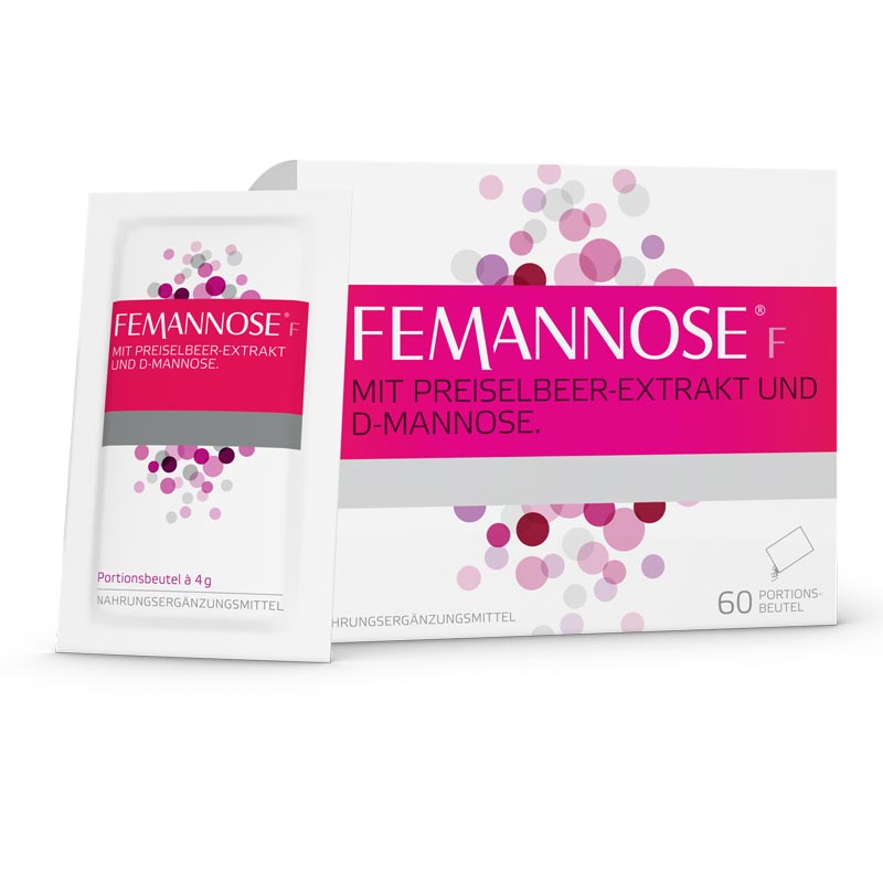 FEMANNOSE F MIT PREISELBEER-EXTRAKT UND D-MANNOSE 60 St Granulat