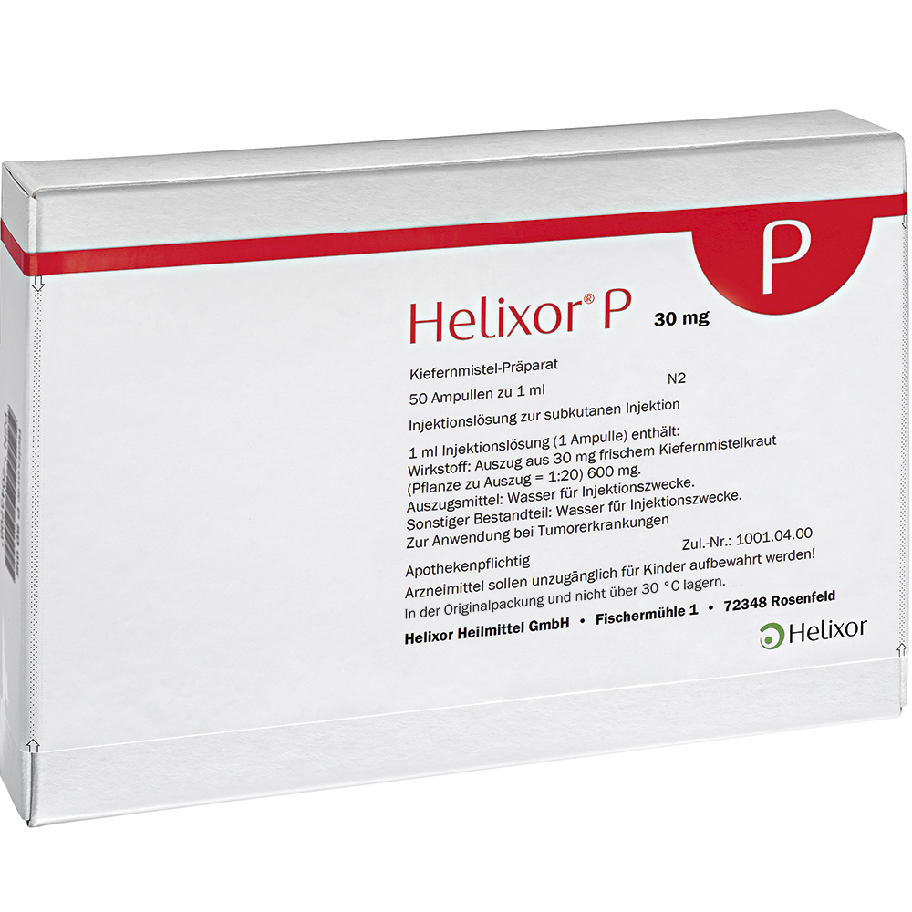 HELIXOR P Ampullen 30 mg 50 St Ampullen
